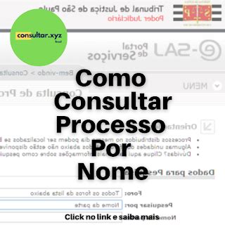 pesquisar processo por nome|consultar processo pelo nome.